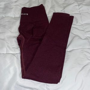 Black cherry alphalete amplify leggings